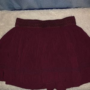 Maroon Aeropostale Skirt